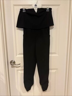 Strapless Black Jumpsuit